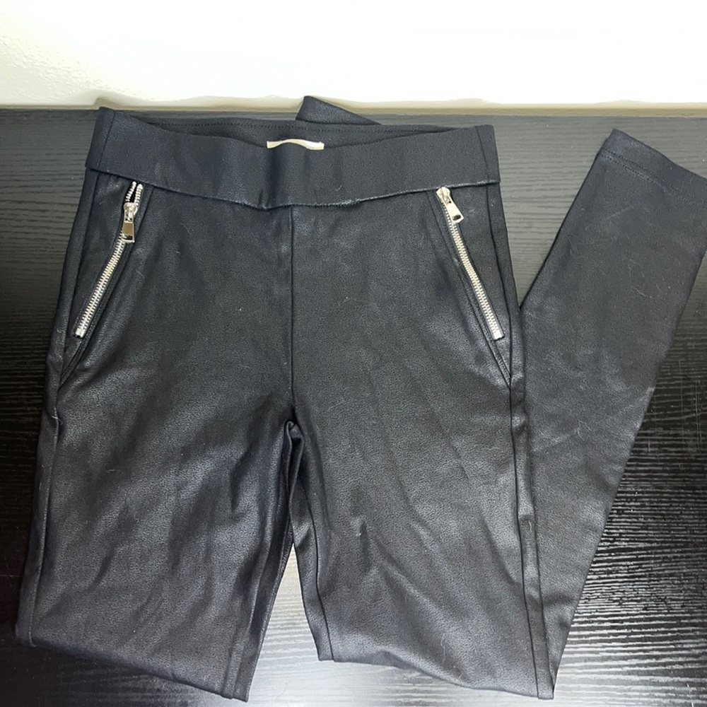 Ashley-Classics Leather Look Leggings